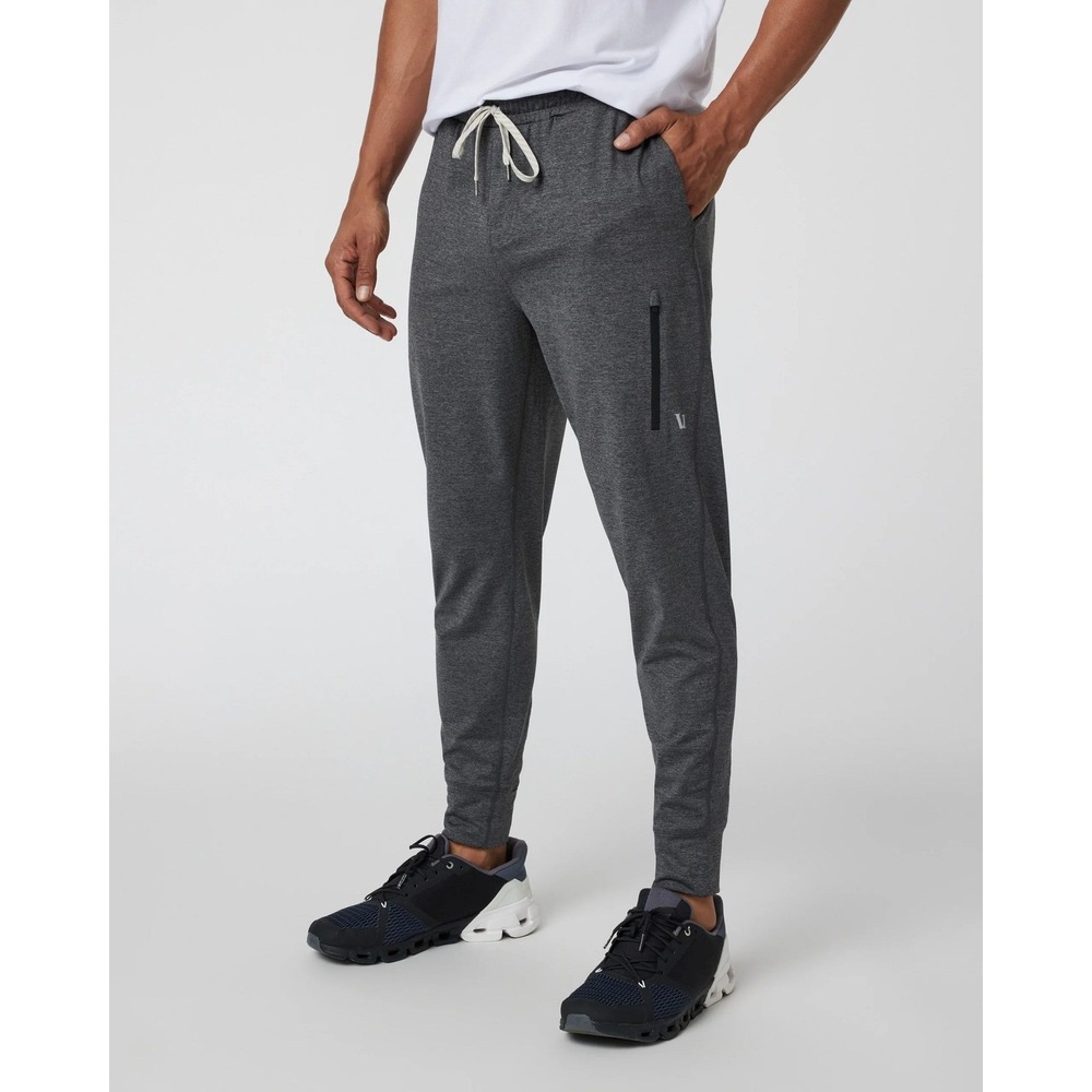 Vuori Performance Jogger Mens Medium Charcoal Heather Grey Sweatpants V111